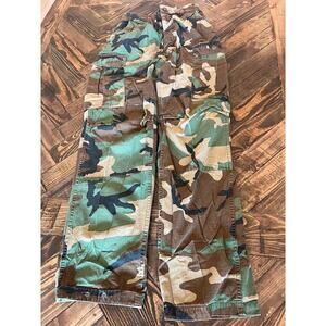 US Navy Camo Combat Military Small Long Trousers Pockets Uniform Hunting Cargo